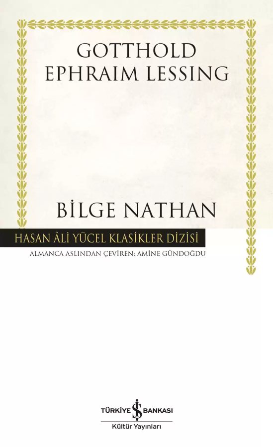 Cover of Bilge Nathan – Ciltli