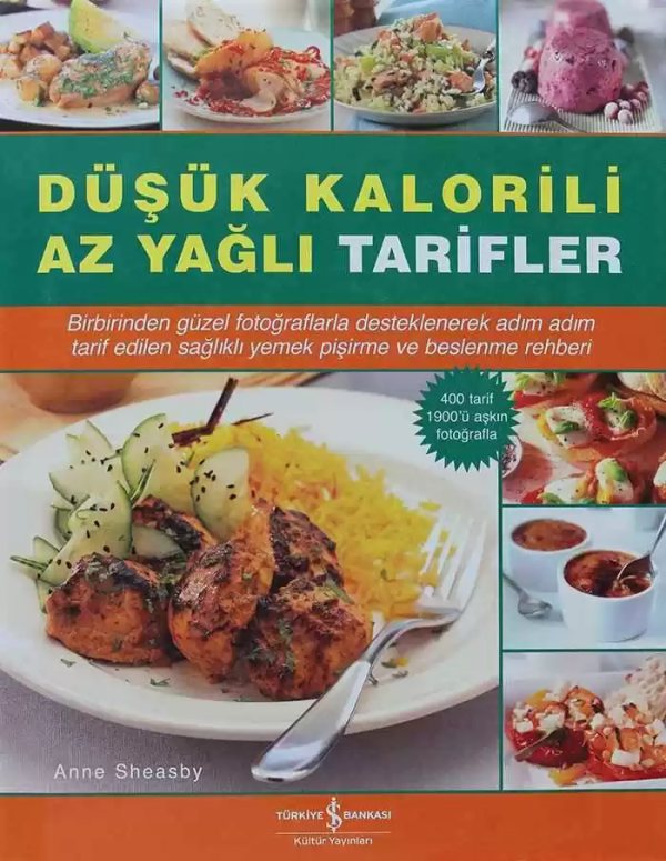 Cover of Düşük Kalorili Az Yağlı Tarifler – Sert Kapak