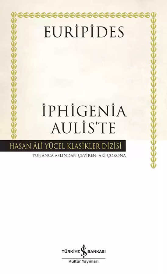Cover of İphigenia Aulis’te – Ciltli
