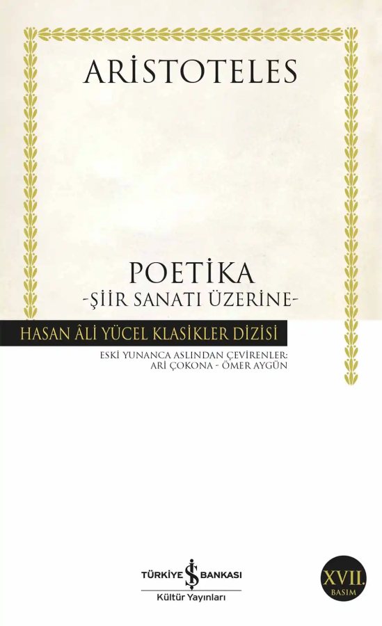 Cover of Poetika – Şiir Sanatı Üstüne