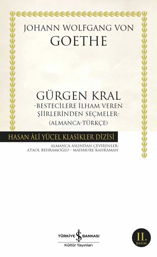 Cover of Gürgen Kral – Bestecilere İlham Veren Şiirlerinden Seçmeler