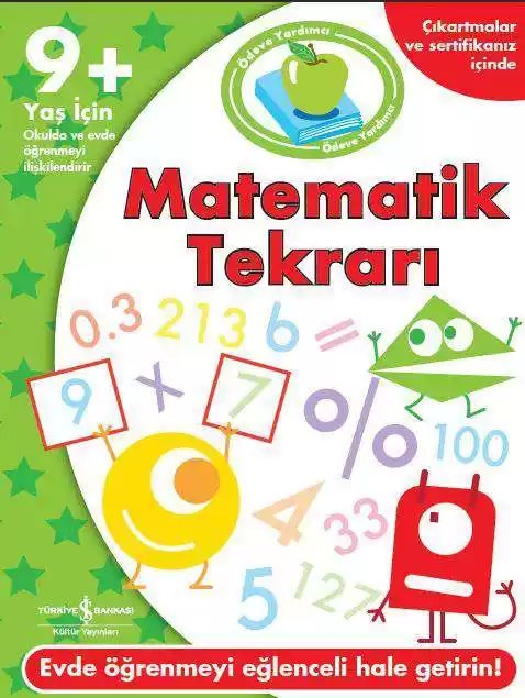 Cover of Ödeve Yardımcı Matematik Tekrarı 9+