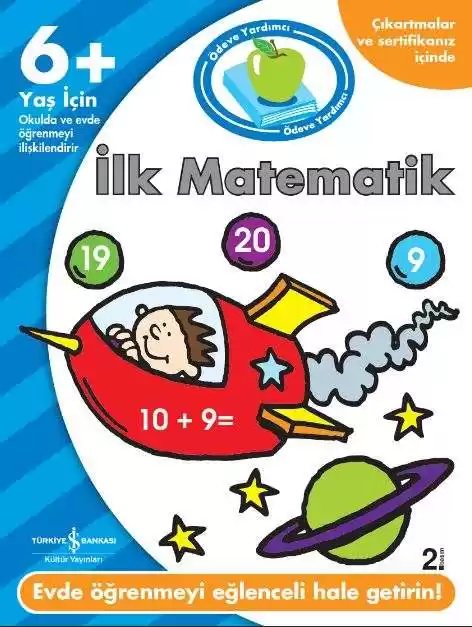 Cover of Ödeve Yardımcı İlk Matematik 6+