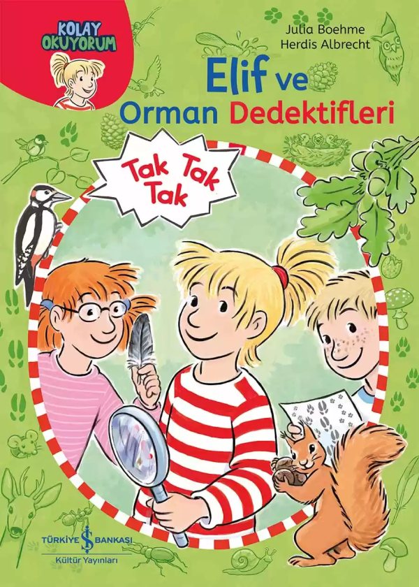 Cover of Elif ve Orman Dedektifleri – Kolay Okuyorum