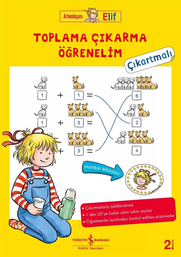 Cover of Arkadaşım Elif – Toplama Çıkarma Öğrenelim