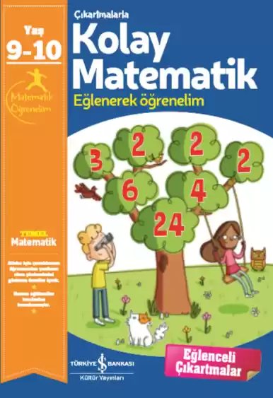Cover of Çıkartmalarla Kolay Matematik 9-10 Yaş