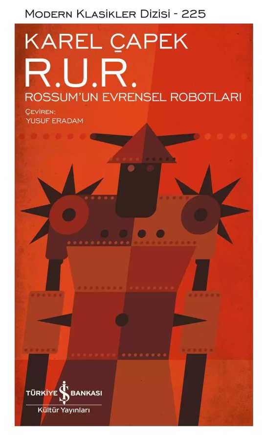 Cover of R. U. R. – Rossum’un Evrensel Robotları – Sert Kapak