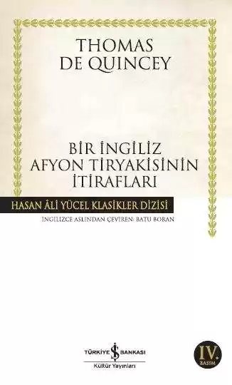 Cover of Bir İngiliz Afyon Tiryakisinin İtirafları