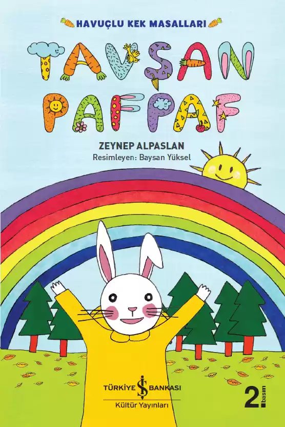 Cover of Tavşan Pafpaf – Havuçlu Kek Masalları