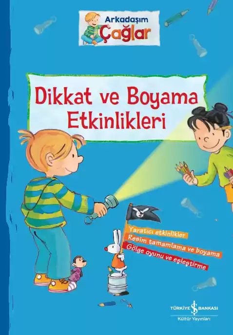 Cover of Arkadaşım Çağlar – Dikkat ve Boyama Etkinlikleri