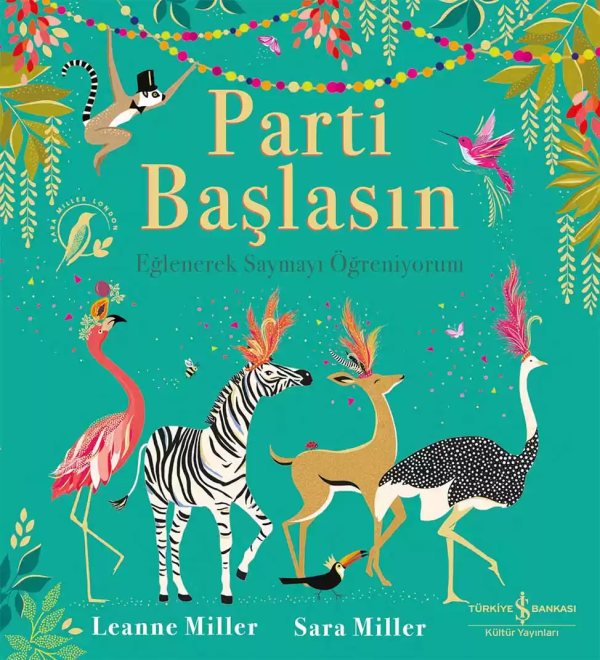 Cover of Parti Başlasın – Eğlenerek Saymayı Öğreniyorum