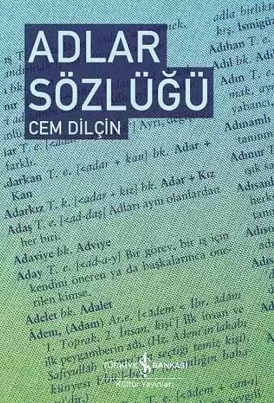 Cover of Adlar Sözlüğü – Sert Kapak