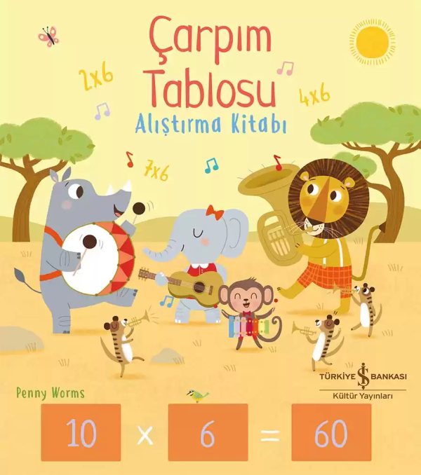 Cover of Çarpım Tablosu Alıştırma Kitabı