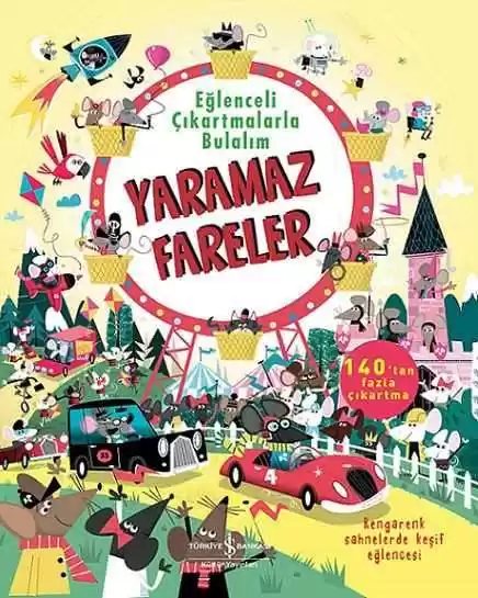 Cover of Eğlenceli Çıkartmalarla Bulalım – Yaramaz Fareler