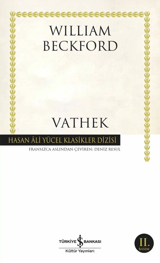 Cover of Vathek