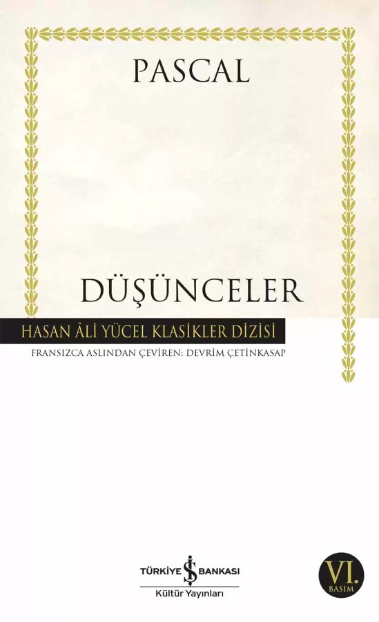 Cover of Düşünceler