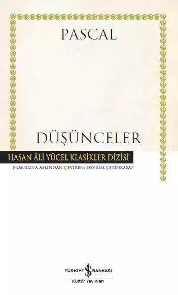Cover of Düşünceler – Ciltli