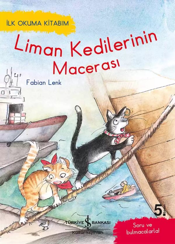 Cover of Liman Kedilerinin Macerası – İlk Okuma Kitabım
