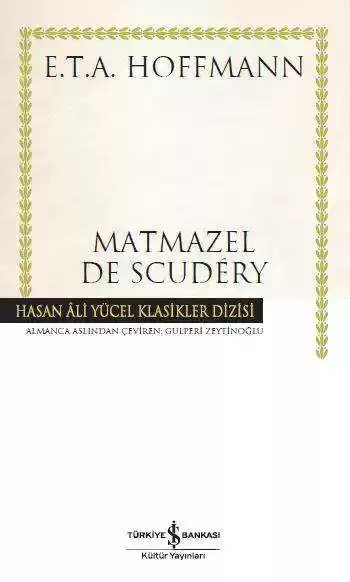 Cover of Matmazel De Scudéry – Ciltli