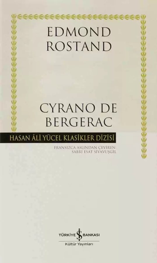 Cover of Cyrano De Bergerac – Ciltli