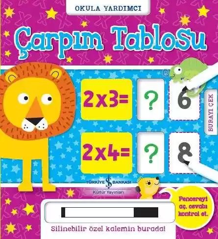 Cover of Çarpım Tablosu Okula Yardımcı (Silinebilir Kalemli)
