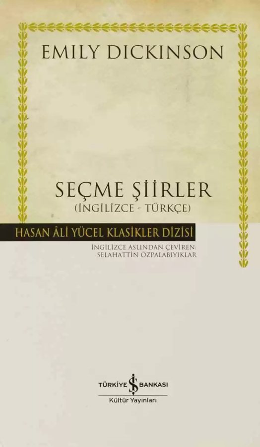 Cover of Seçme Şiirler (İngilizce-Türkçe) – Ciltli