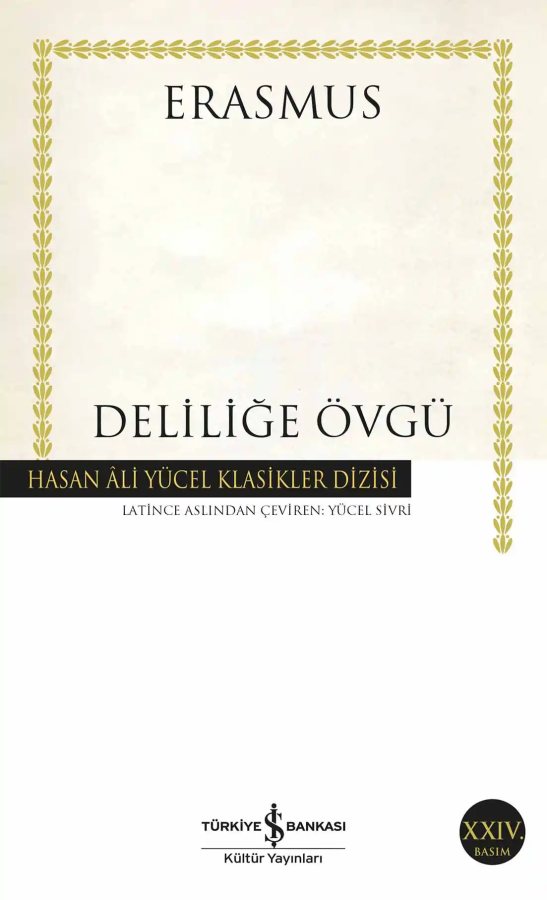 Cover of Deliliğe Övgü