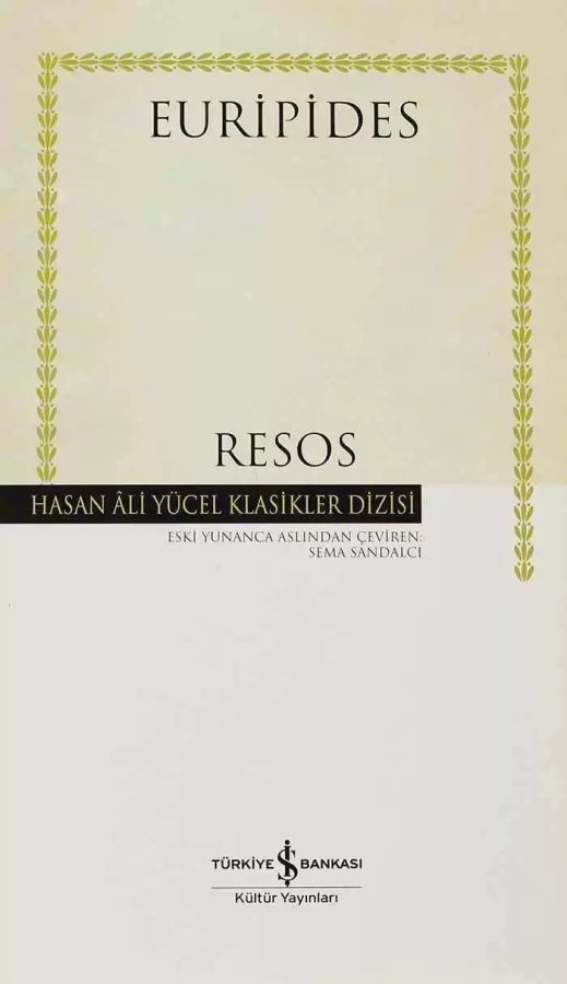 Cover of Resos – Ciltli