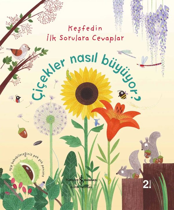 Cover of Çiçekler Nasıl Büyüyor? – Keşfedin İlk Sorulara Cevaplar