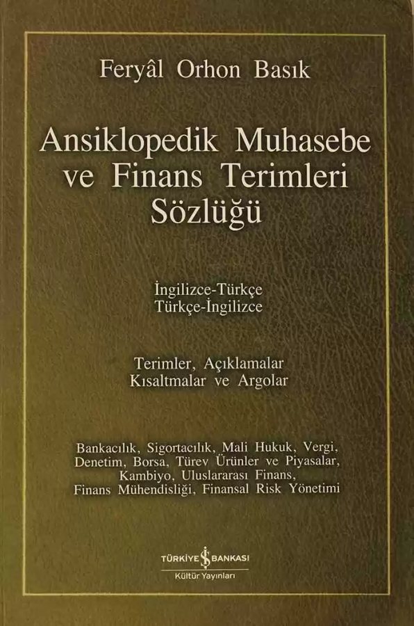 Cover of Ansiklopedik Muhasebe ve Finans Terimleri Sözlüğü