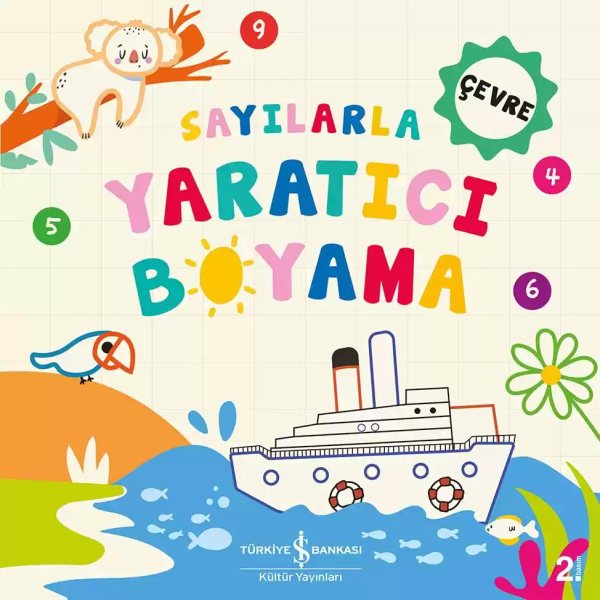 Cover of Sayılarla Yaratıcı Boyama – Çevre
