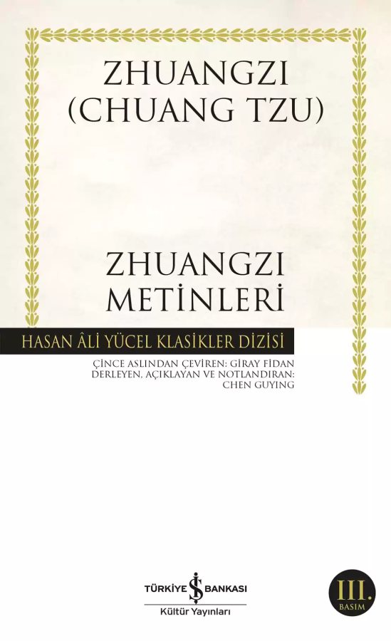 Cover of Zhuangzi Metinleri