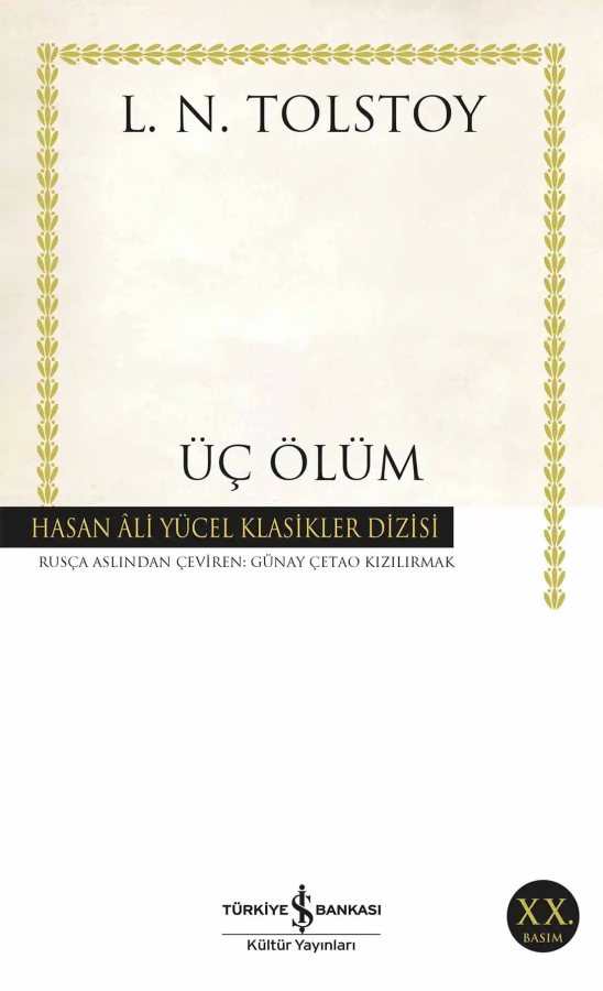 Cover of Üç Ölüm