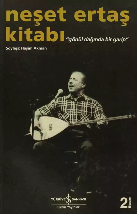 Cover of Neşet Ertaş Kitabı “Gönül Dağında Bir Garip”