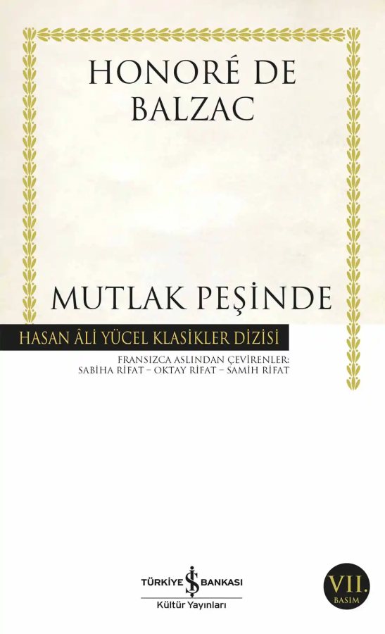 Cover of Mutlak Peşinde