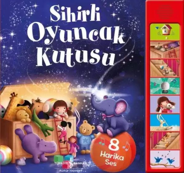Cover of Sihirli Oyuncak Kutusu – Müzikli Kitap