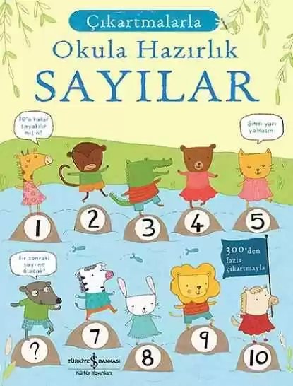 Cover of Çıkartmalarla Okula Hazırlık – Sayılar