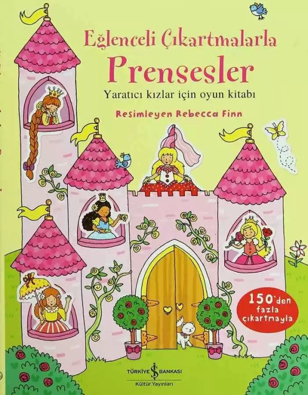 Cover of Eğlenceli Çıkartmalarla Prensesler
