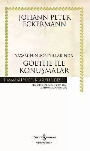 Cover of Yaşamının Son Yıllarında Goethe ile Konuşmalar – Ciltli