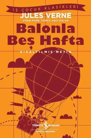 Cover of Balonla Beş Hafta – Kısaltılmış Metin