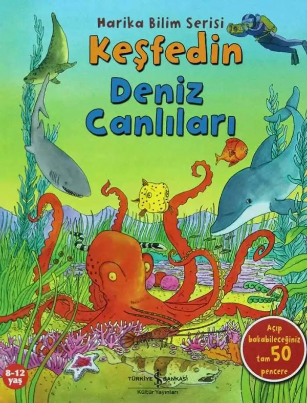 Cover of Keşfedin Deniz Canlıları – Harika Bilim Serisi