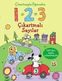 Cover of Çıkartmayla Öğrenelim 1-2-3 Çıkartmalı Sayılar