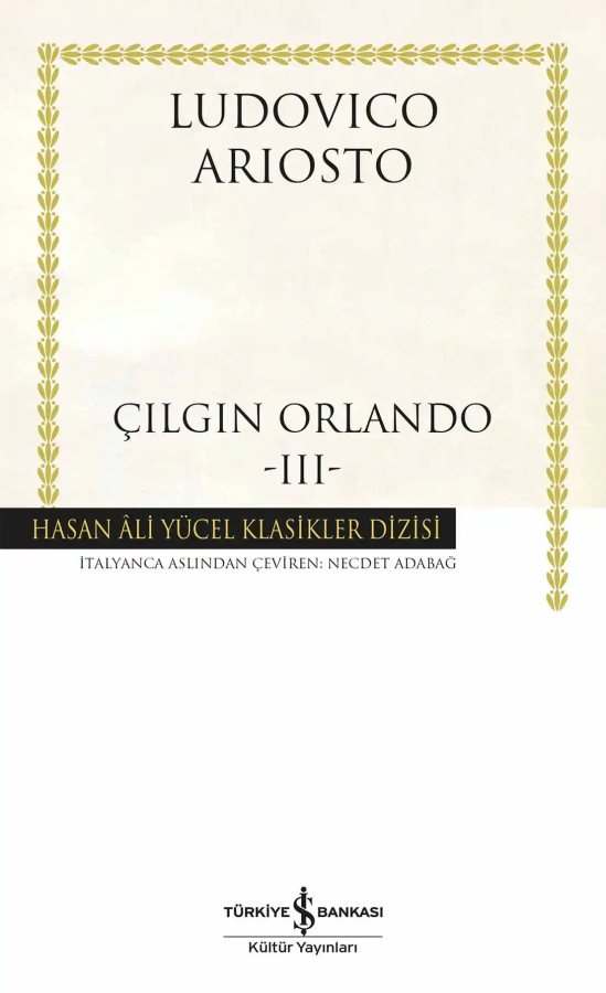 Cover of Çılgın Orlando – III – Ciltli