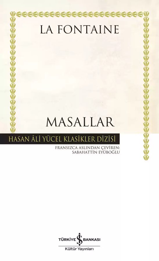 Cover of Masallar – Ciltli