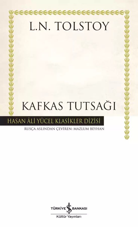 Cover of Kafkas Tutsağı – Ciltli