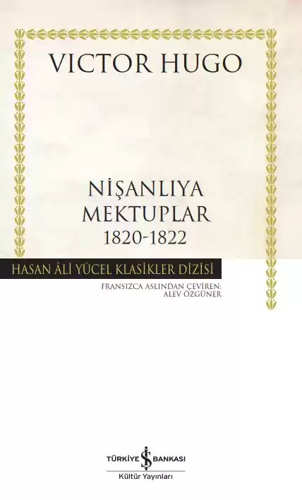 Cover of Nişanlıya Mektuplar 1820-1822 – Ciltli