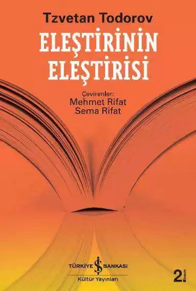 Cover of Eleştirinin Eleştirisi