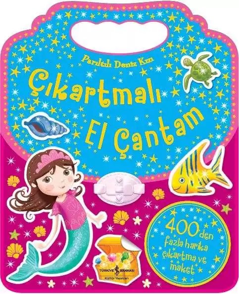 Cover of Parıltılı Deniz Kızı Çıkartmalı El Çantam