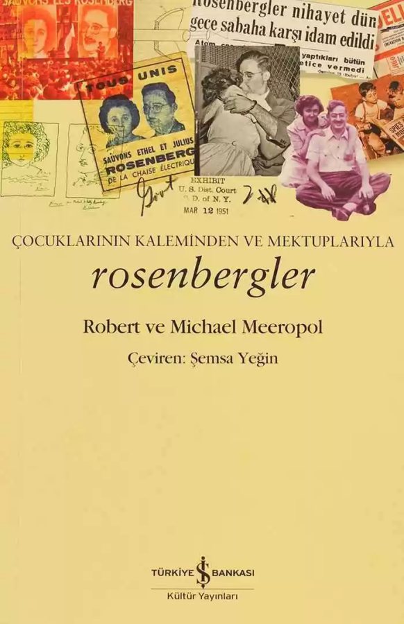 Cover of Çocuklarının Kaleminden ve Mektuplarıyla Rosenbergler