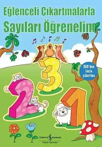Cover of Eğlenceli Çıkartmalarla Sayıları Öğrenelim